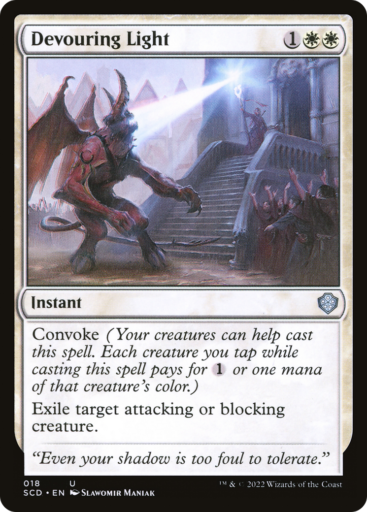 Devouring Light (SCD-018) [Starter Commander Decks]
