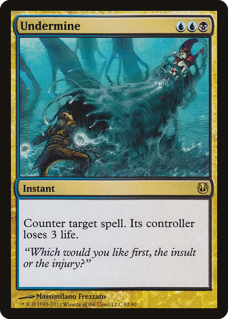 Undermine (DDH-062) [Duel Decks: Ajani vs. Nicol Bolas]