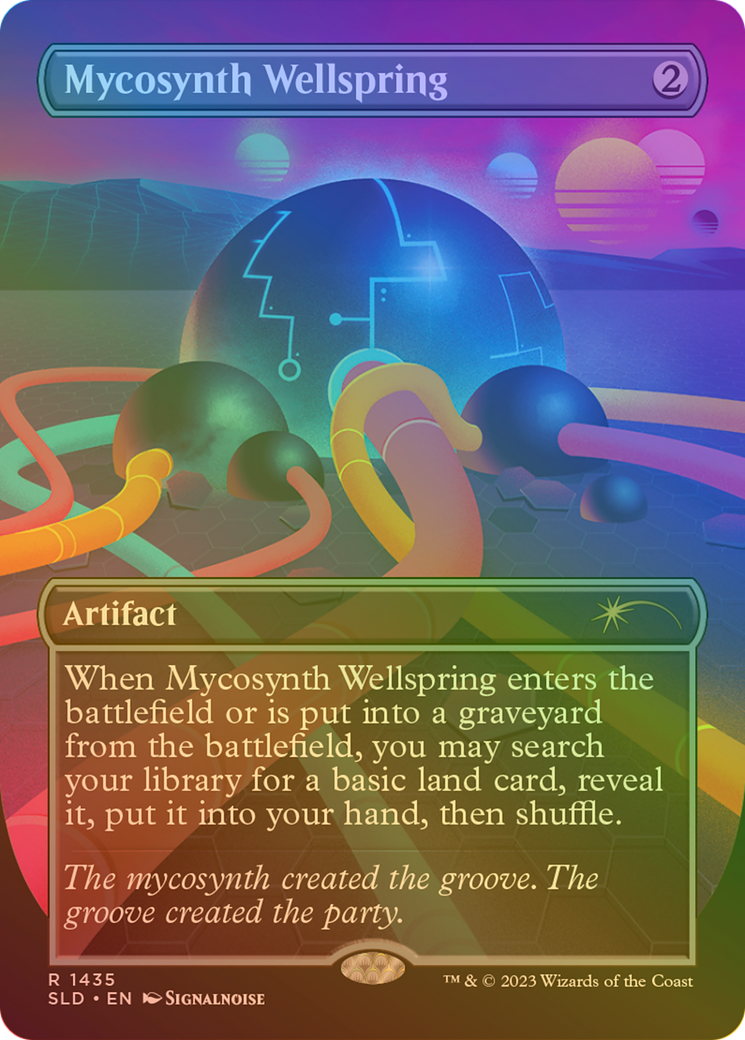 Mycosynth Wellspring (SLD-1435★) [Secret Lair Drop] (Borderless) Foil