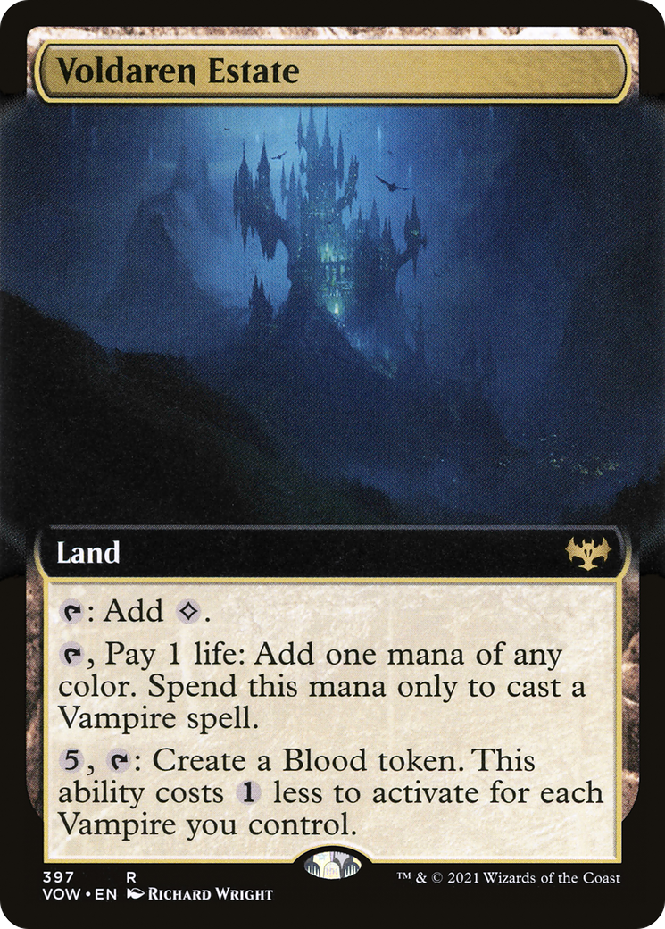 Voldaren Estate (Extended Art) (VOW-397) [Innistrad: Crimson Vow]
