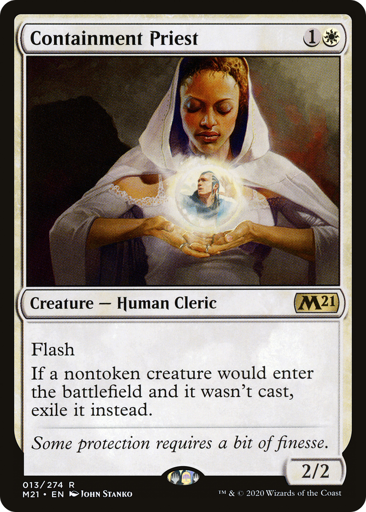 Containment Priest (M21-013) [Core Set 2021] Foil