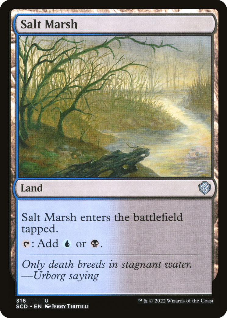 Salt Marsh (SCD-316) [Starter Commander Decks]
