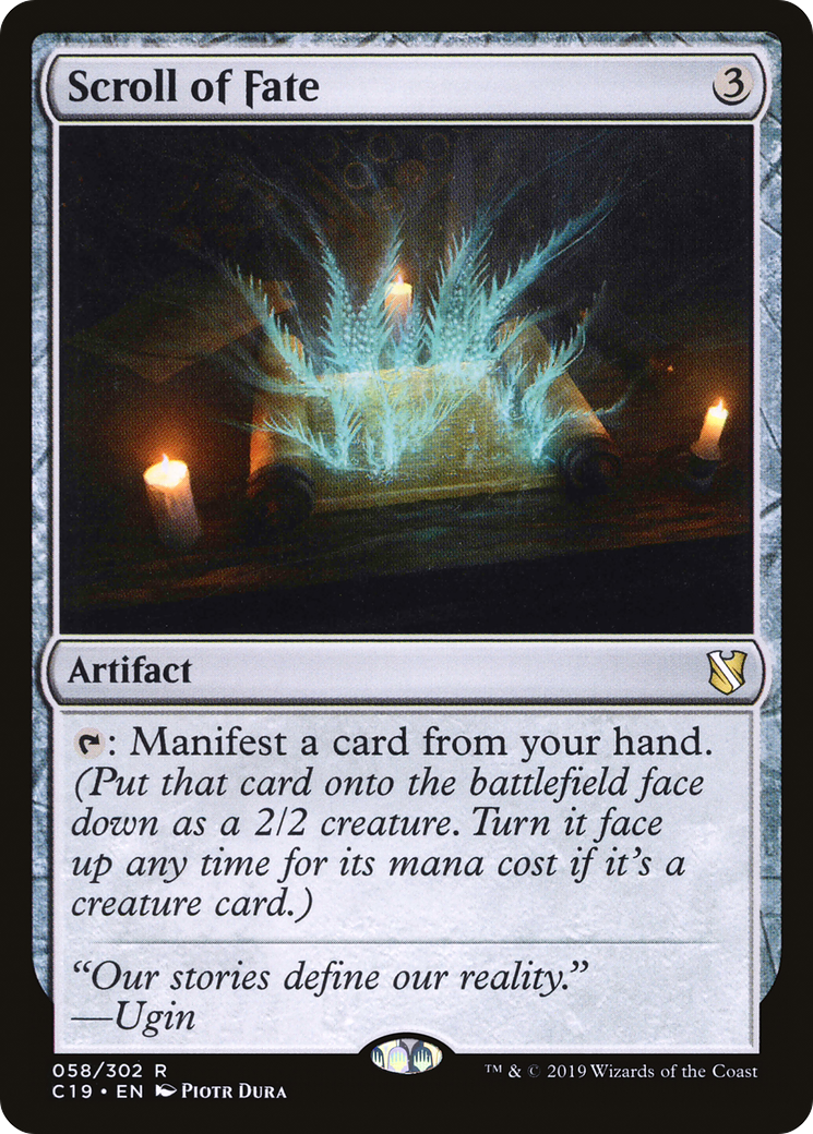 Scroll of Fate (C19-058) [Commander 2019]