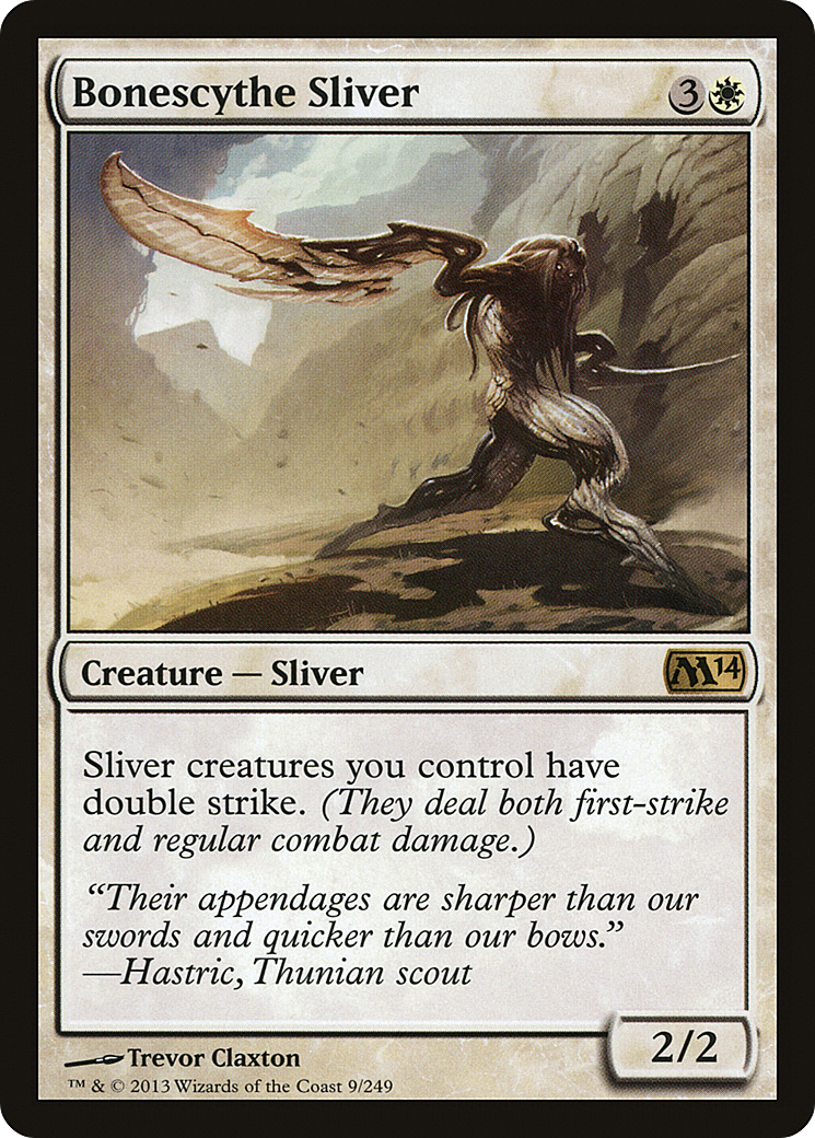 Bonescythe Sliver (M14-009) [Magic 2014]