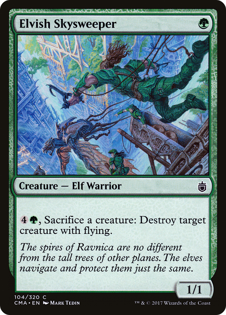 Elvish Skysweeper (CMA-104) [Commander Anthology]