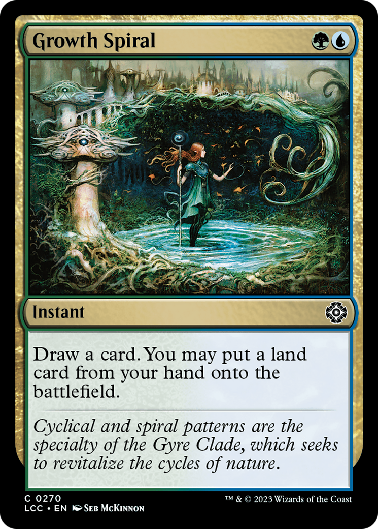 Growth Spiral (LCC-270) [The Lost Caverns of Ixalan Commander]