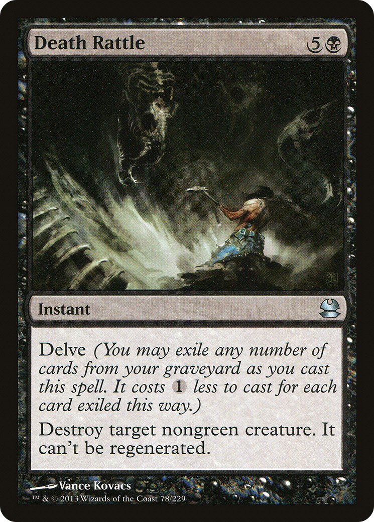 Death Rattle (MMA-078) [Modern Masters] Foil
