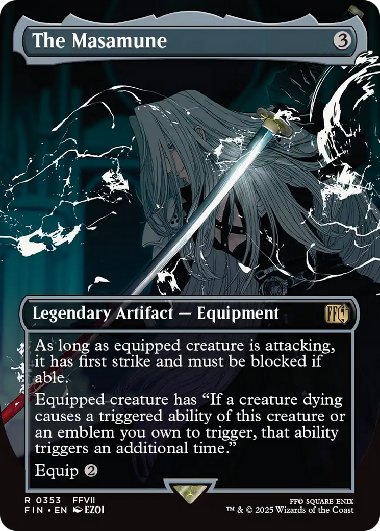 The Masamune (Borderless) (FIN-353) [FINAL FANTASY] (Borderless)