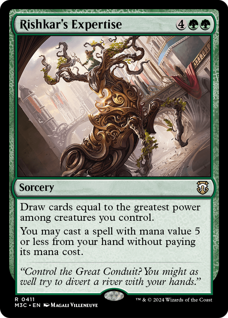 Rishkar's Expertise (M3C-411) [Modern Horizons 3 Commander] Foil