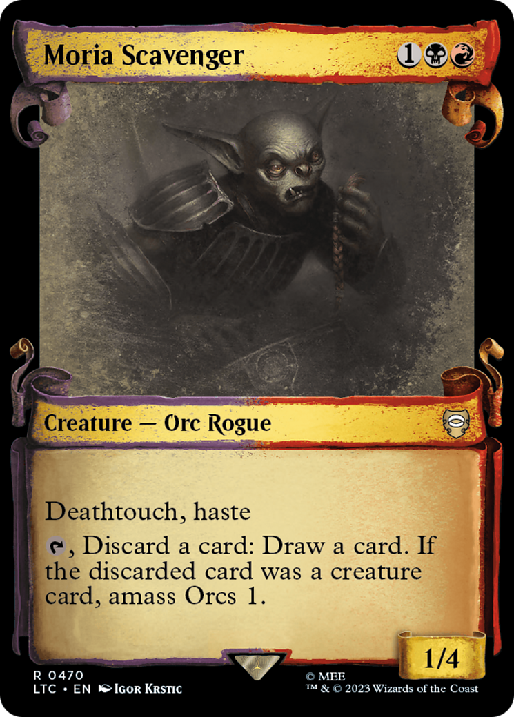 Moria Scavenger (LTC-470) [Tales of Middle-earth Commander]: (Showcase)