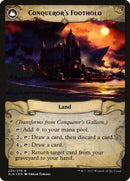 Conqueror's Galleon // Conqueror's Foothold (XLN-234) [Ixalan]: (compasslanddfc) Foil