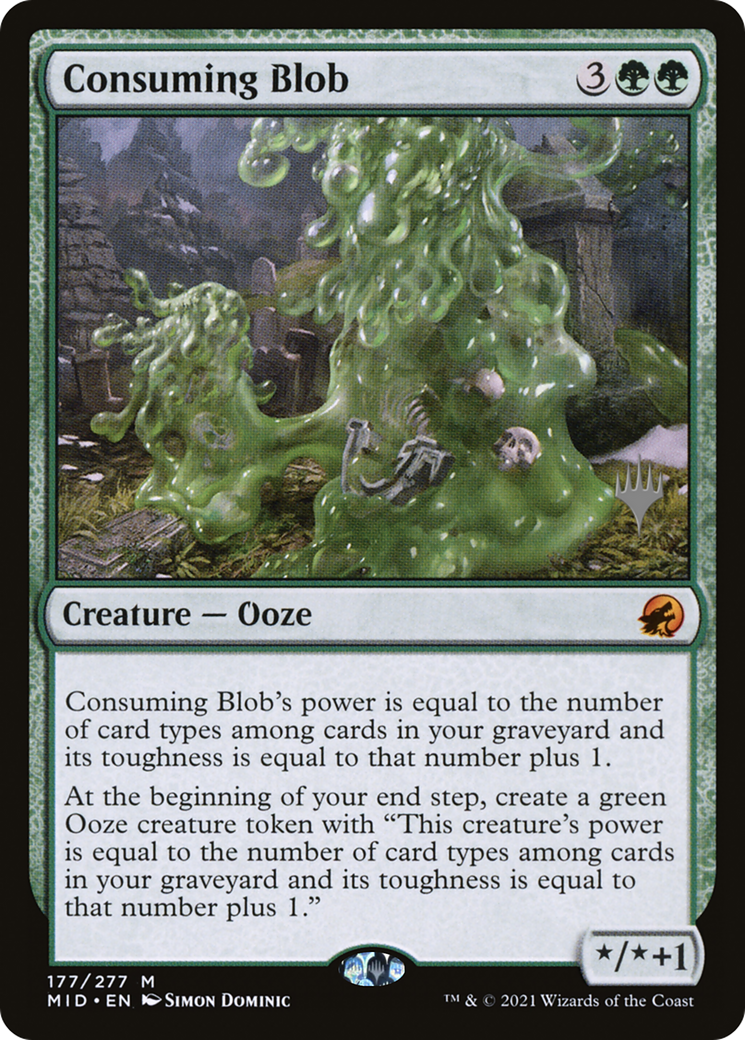 Consuming Blob (PPMID-177P) [Promo Pack: Innistrad: Midnight Hunt Promos]