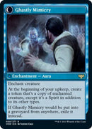 Mirrorhall Mimic // Ghastly Mimicry (VOW-068) [Innistrad: Crimson Vow]: (Double Faced Transform) Foil