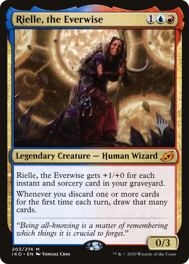 Rielle, the Everwise (PPIKO-203P) [Ikoria: Lair of Behemoths Promos] Foil