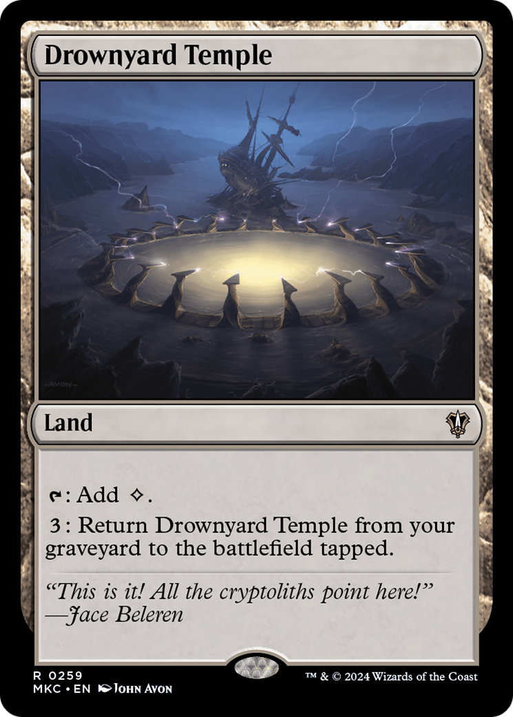 Drownyard Temple (MKC-259) [Murders at Karlov Manor Commander]