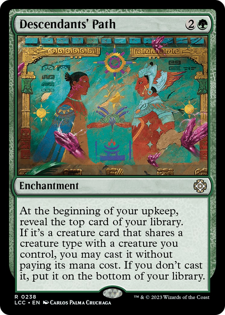 Descendants' Path (LCC-238) [The Lost Caverns of Ixalan Commander]
