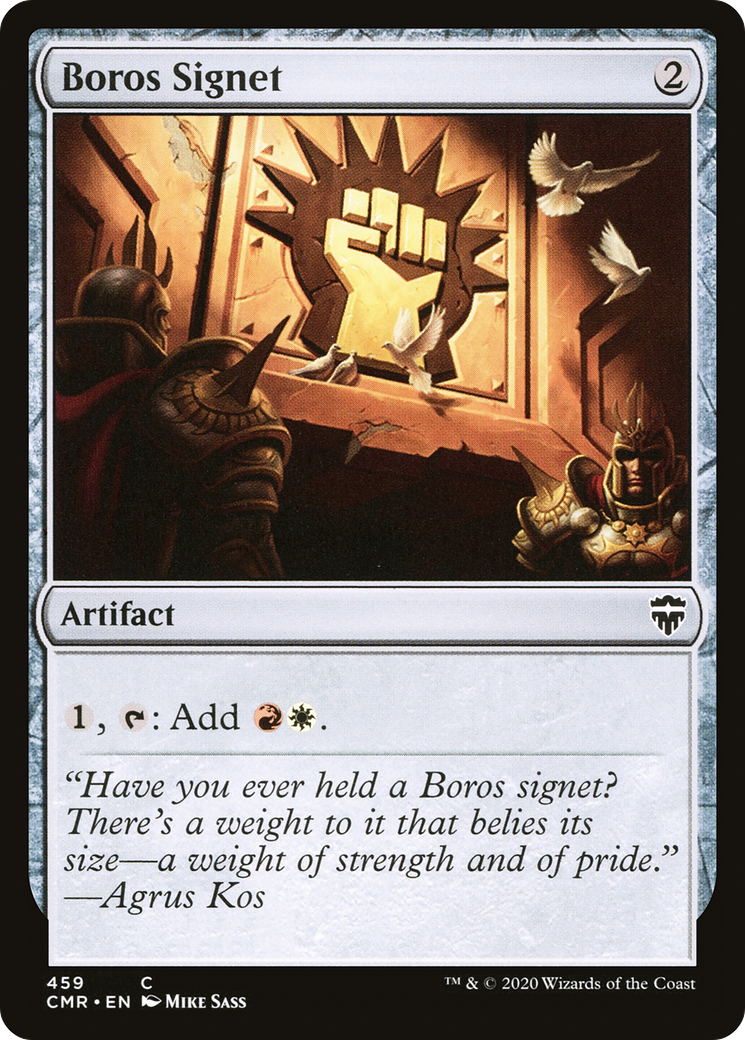 Boros Signet (CMR-459) [Commander Legends]
