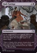 Dark Tutelage (WOT-028) (Showcase) (Borderless) [Wilds of Eldraine: Enchanting Tales] Foil