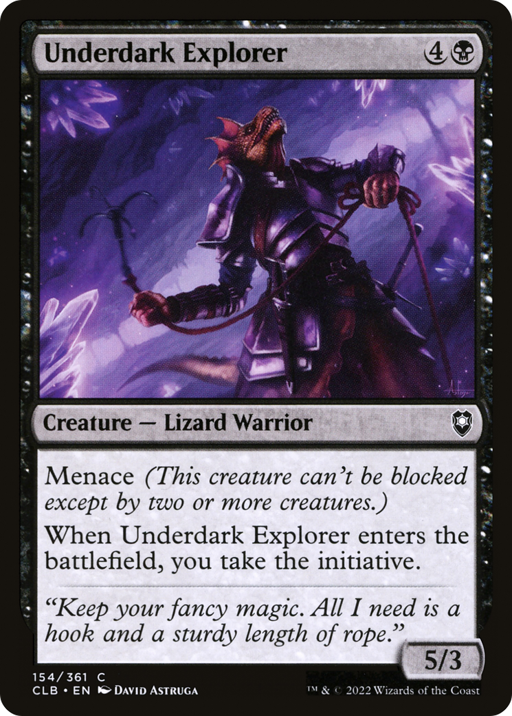 Underdark Explorer (CLB-154) [Commander Legends: Battle for Baldur's Gate]