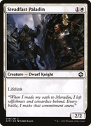 Steadfast Paladin (AFR-038) [Adventures in the Forgotten Realms] Foil