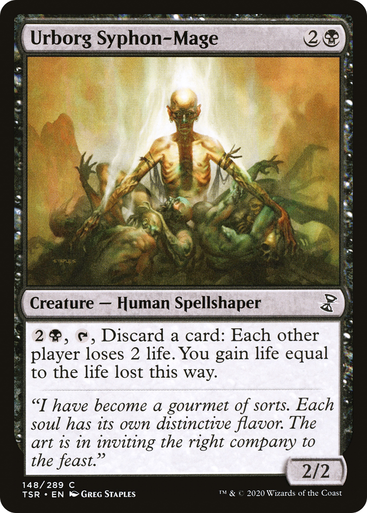Urborg Syphon-Mage (TSR-148) [Time Spiral Remastered] Foil