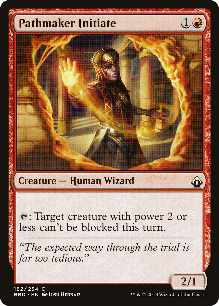 Pathmaker Initiate (BBD-182) [Battlebond] Foil