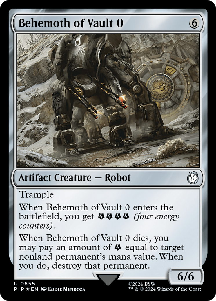 Behemoth of Vault 0 (PIP-655) [Fallout] Foil
