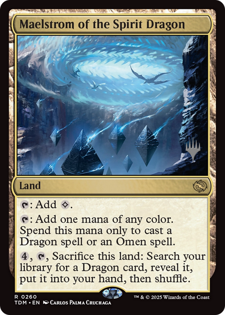 Maelstrom of the Spirit Dragon (PPTDM-260) [Promo Pack: Tarkir: Dragonstorm]
