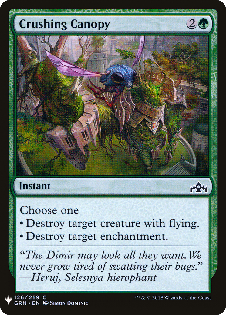 Crushing Canopy (LIST-GRN-126) [The List]