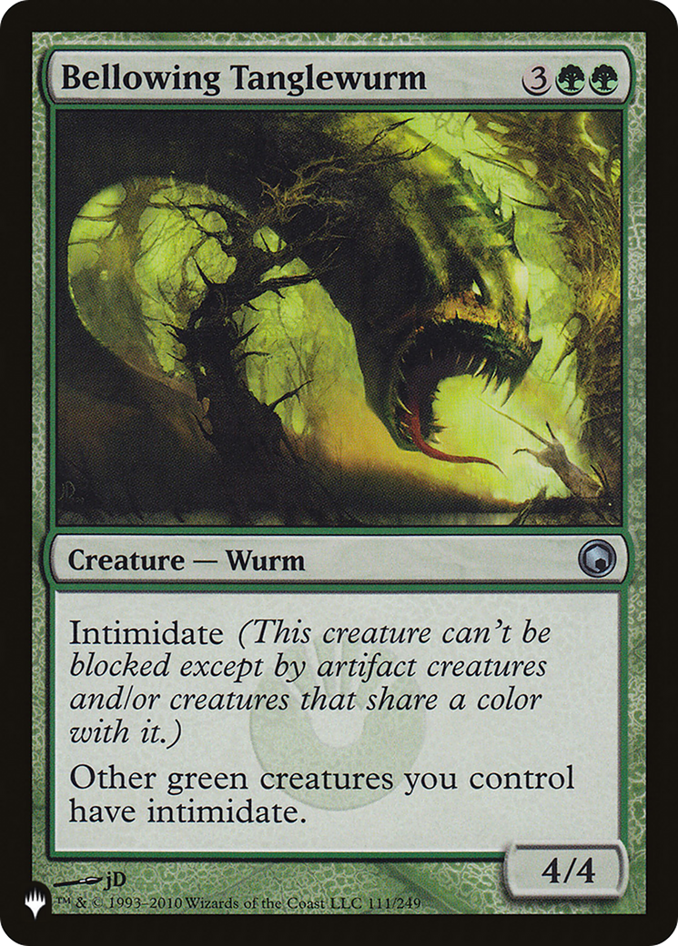 Bellowing Tanglewurm (LIST-SOM-111) [The List]