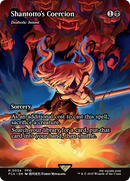 Shantotto's Coercion - Diabolic Intent (Showcase) (FCA-034) [FINAL FANTASY: Through the Ages] / Shantotto's Coercion (Borderless) Foil
