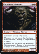 Karplusan Minotaur (LIST-CSP-86) [The List] Foil