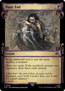 Nasty End (LTR-550) [The Lord of the Rings: Tales of Middle-earth]: (Showcase) Foil