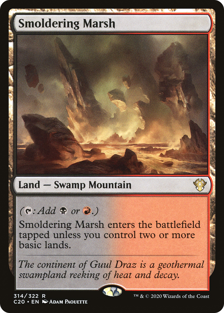 Smoldering Marsh (C20-314) [Commander 2020]