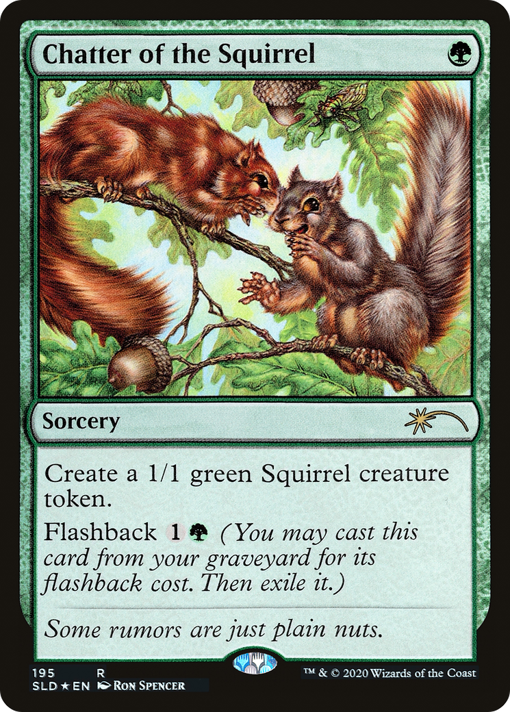 Chatter of the Squirrel (SLD-195) [Secret Lair Drop] Foil