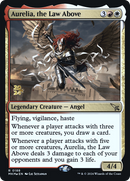 Aurelia, the Law Above (PRE-188S) [Murders at Karlov Manor Promos] Foil