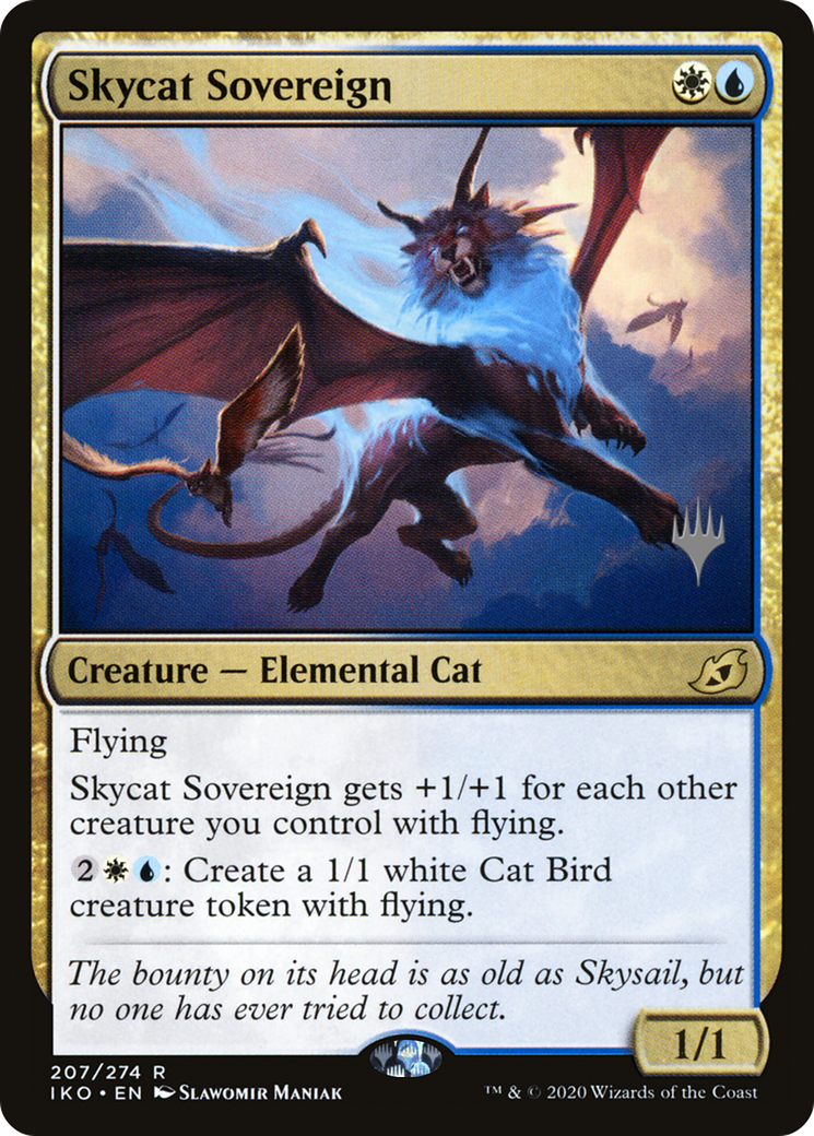 Skycat Sovereign (PPIKO-207P) [Promo Pack: Ikoria: Lair of Behemoths Promos]