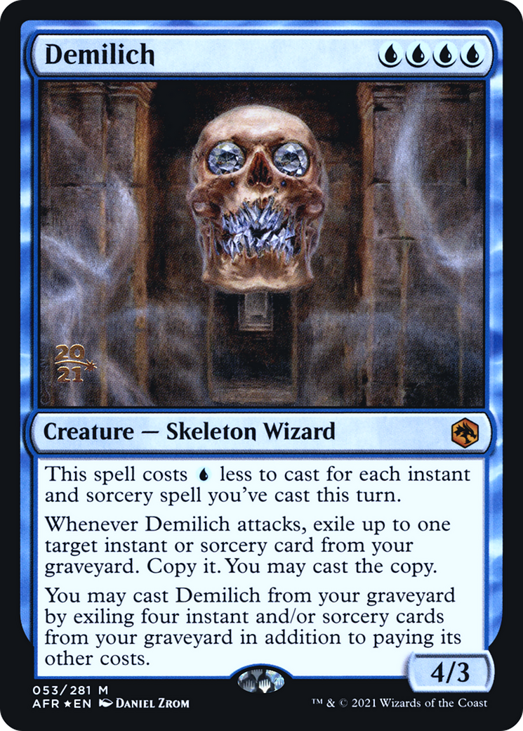 Demilich (PRE-53S) [Adventures in the Forgotten Realms Promos] Foil