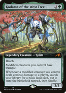 Kodama of the West Tree (NEO-477) [Kamigawa: Neon Dynasty]: (Extended Art) Foil