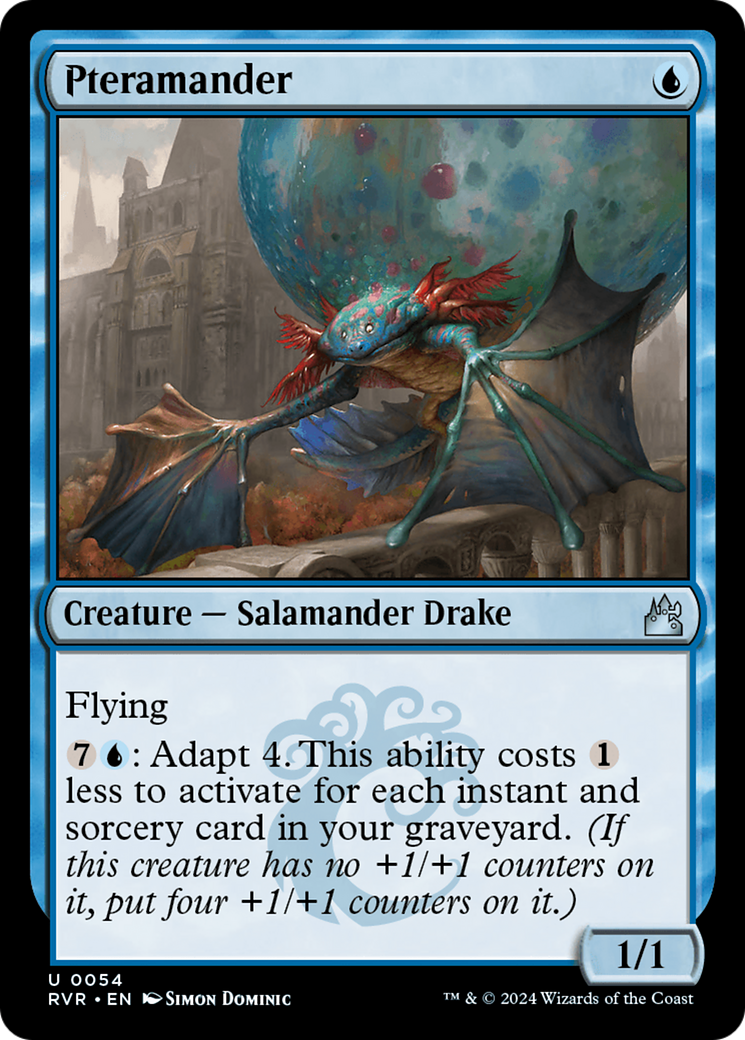 Pteramander (RVR-054) [Ravnica Remastered]