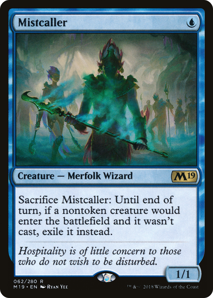 Mistcaller (M19-062) [Core Set 2019]