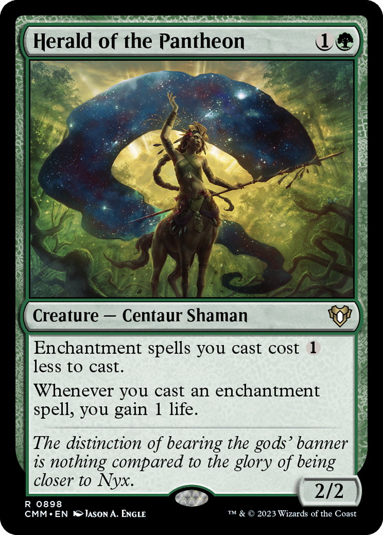 Herald of the Pantheon (CMM-898) [Commander Masters]
