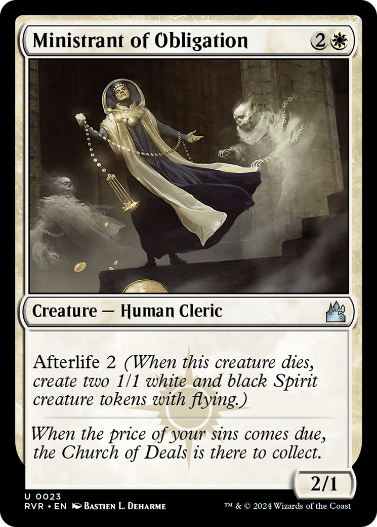 Ministrant of Obligation (RVR-023) [Ravnica Remastered] Foil