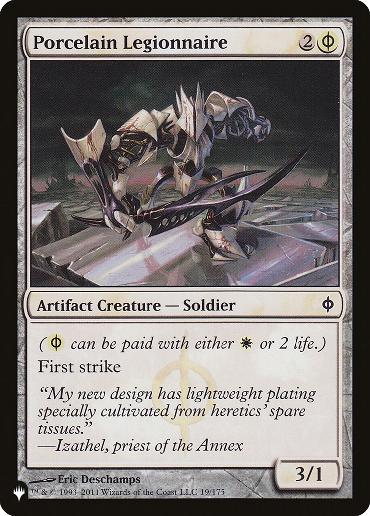 Porcelain Legionnaire (LIST-NPH-19) [The List]