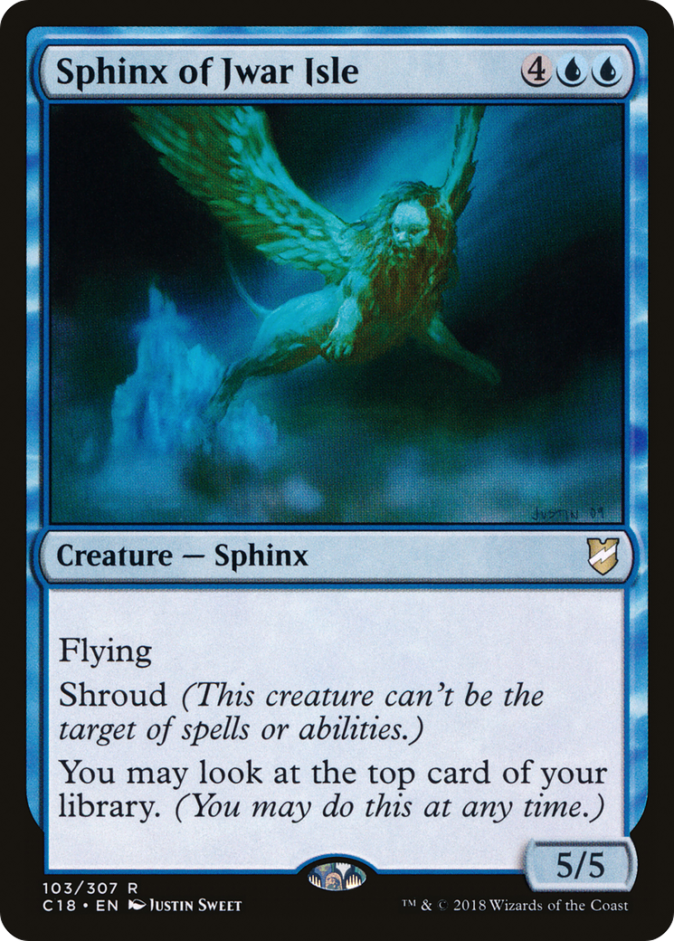 Sphinx of Jwar Isle (C18-103) [Commander 2018]