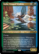 Nadu, Winged Wisdom (MH3-491) [Modern Horizons 3] Etched Foil