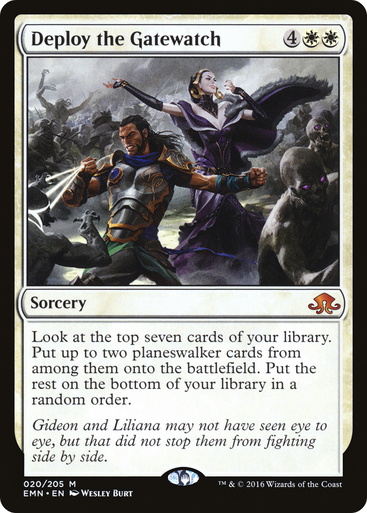 Deploy the Gatewatch (EMN-020) [Eldritch Moon] Foil