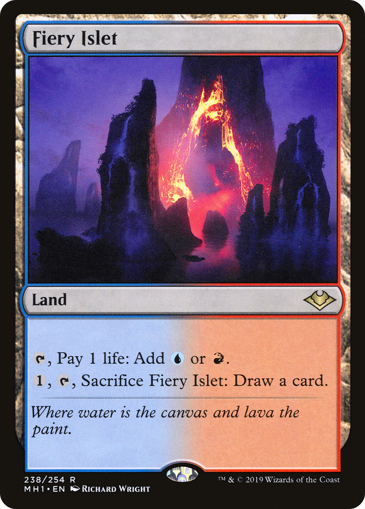 Fiery Islet (MH1-238) [Modern Horizons] Foil