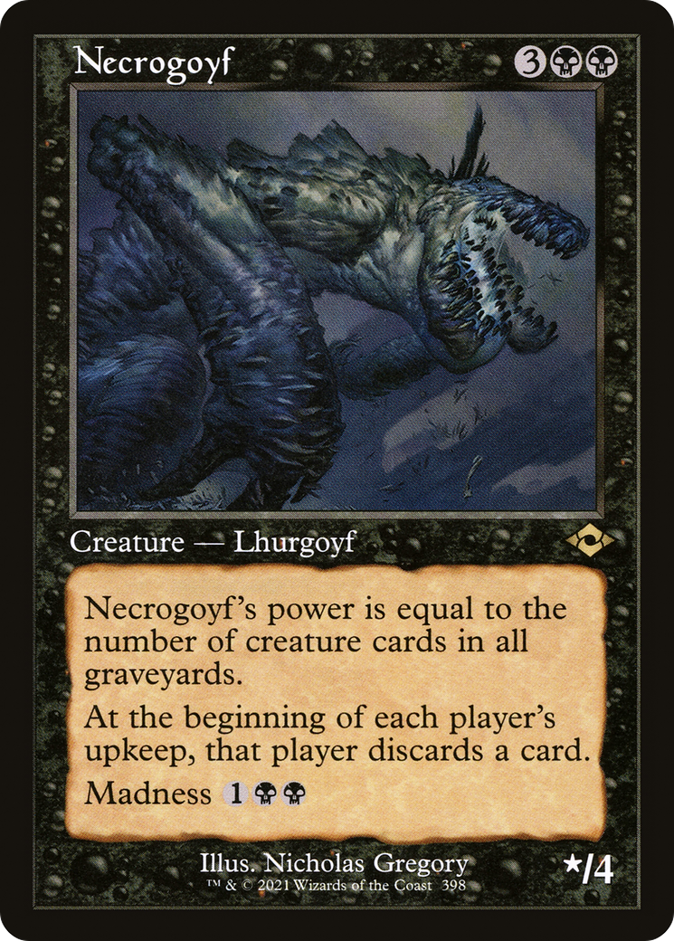 Necrogoyf (MH2-398) [Modern Horizons 2] Foil