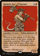 Karlach, Fury of Avernus (CLB-400) [Commander Legends: Battle for Baldur's Gate]: (Showcase) Foil